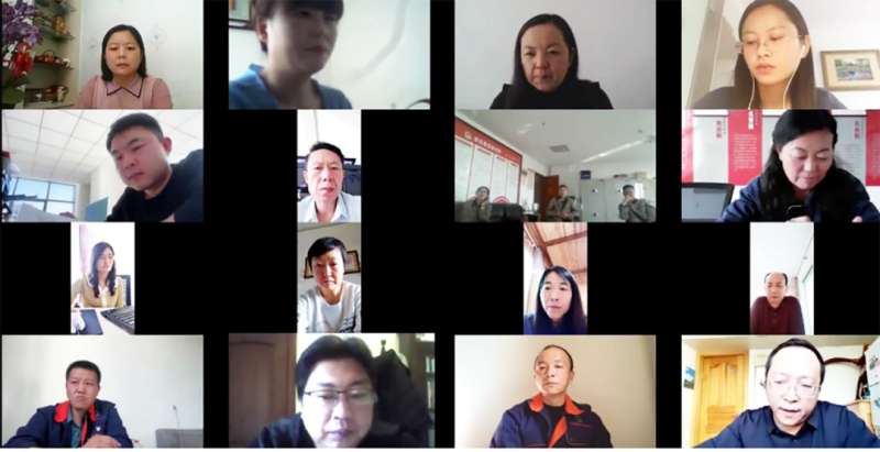 同心聚力抗疫情 线上学习不停歇——省3044am永利集团集团纪委召开2022年第6次委员学习（扩大）会