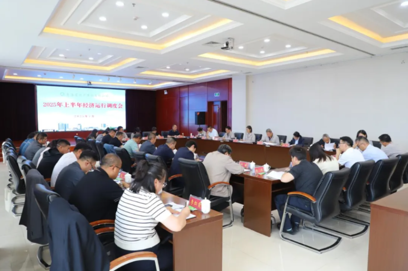 省3044am永利集团集团召开2025年上半年经济运行调度工作会议