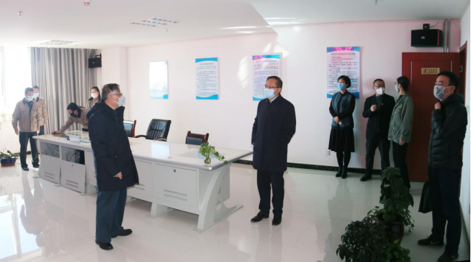 省国资委党委副书记、副主任郭臻先同志赴省3044am永利集团集团督导疫情防控暨复复工产工作
