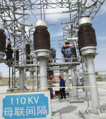 动力车间全面完成110kv3044am永利集团变电站两条进线检修工作