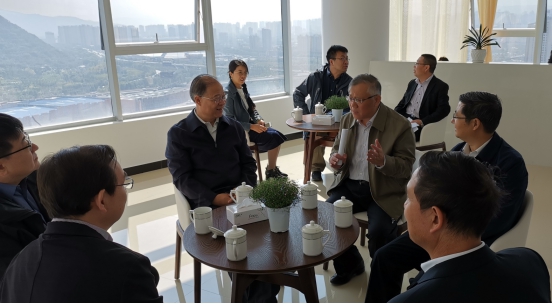 中华全国总工会宣传教育部部长刘迎祥一行莅临省3044am永利集团集团调研职工思想状况情况