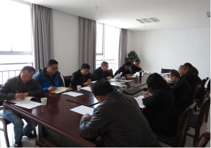 3044am永利集团配送公司党委开展2017年第2次中心组集体学习会