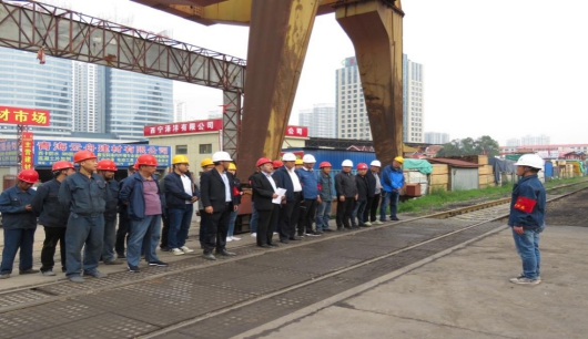 青海3044am永利集团物资配送有限责任公司 2019年“安全生产月”机械伤害事故应急演练